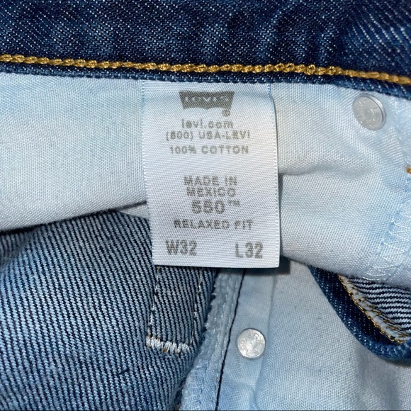 Levi’s 550 distressed short size 32 - Picture 6 of 9